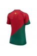 Portugal Voetbaltruitje Thuis tenue Dames WK 2022 Korte Mouw